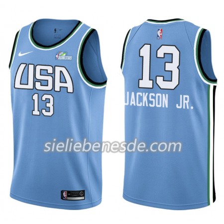 Herren NBA Memphis Grizzlies Trikot Jaren Jackson Jr. 13 Nike 2019 Rising Star Swingman